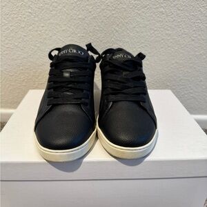 Jimmy Choo Black and White Women Sneakers